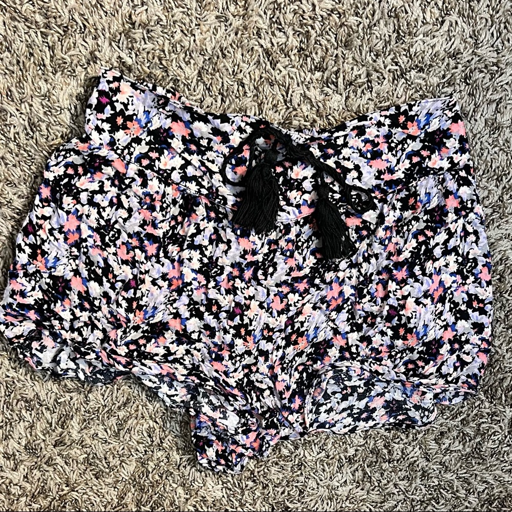 American Eagle Flowy Shorts/ Bikini cover up size M